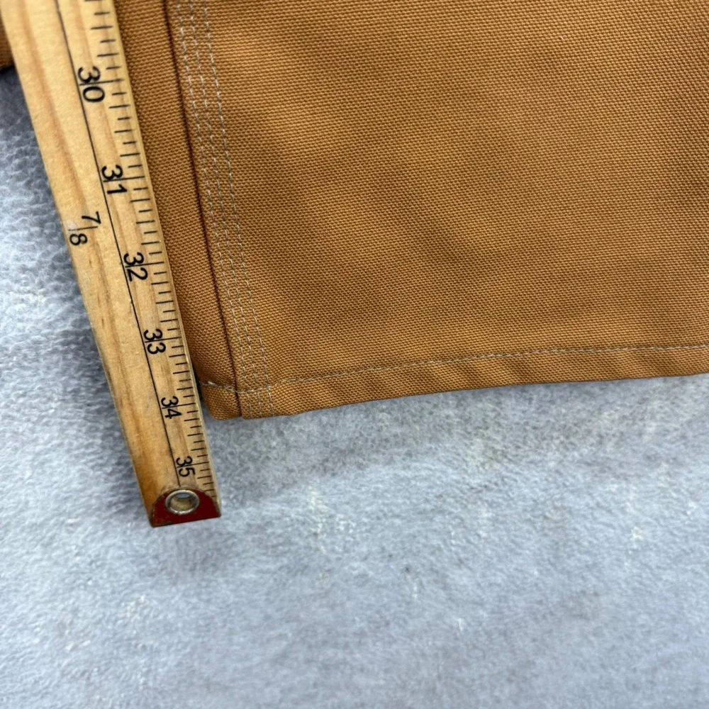 Carhartt Pants Mens 40x34 Brown B01 Double Knee Front Duck Loose Fit Utility NEW - Picture 7 of 13